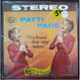 Patti Page - I've Heard That Song Before [Vinyl] - LP