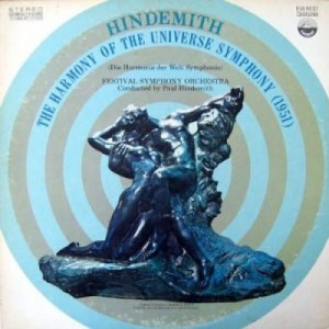 Paul Hindemith Festival Symphony Orchestra - Hindemith: The Harmony Of the Universe Symphony (1951) [Vinyl] - LP - Vinyl - LP