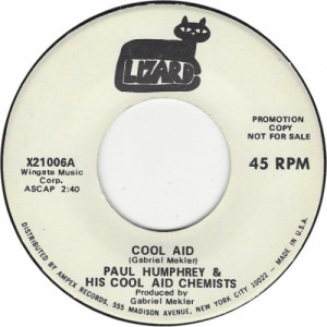 Paul Humphrey & His Cool Aid Chemists - Cool Aid / Detroit [Vinyl] - 7 Inch 45 RPM - Vinyl - 7"