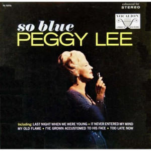 Peggy Lee - So Blue [Vinyl] - LP - Vinyl - LP