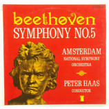 Peter Haas Amsterdam National Symphony Orchestra - Beethoven Symphony No. 5 - LP