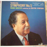Pierre Monteux And The Boston Symphony - Tchaikovsky: Symphony No. 5 In E-Minor Op. 64 - LP