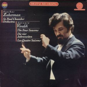 Pinchas Zukerman / The Saint Paul Chamber Orchestra - Antonio Vivaldi The Four Seasons - Die Vier Jahreszeiten - Les Quatre Saisons [V - Vinyl - LP