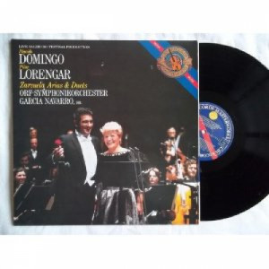 Placido Domingo And Pilar Lorengar - Zarzuela Arias & Duets - LP - Vinyl - LP