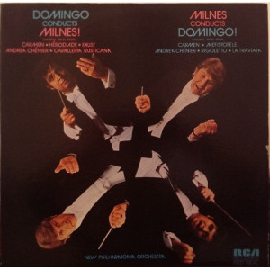 Placido Domingo Sherrill Milnes - Domingo Conducts Milnes! Milnes Conducts Domingo! - LP - Vinyl - LP