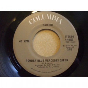 Raiders - Powder Blue Mercedes Queen [Vinyl] - 7 Inch 45 RPM - Vinyl - 7"