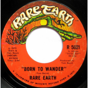 Rare Earth - Born To Wander / Here Comes The Night [Vinyl] - 7 Inch 45 RPM - Vinyl - 7"