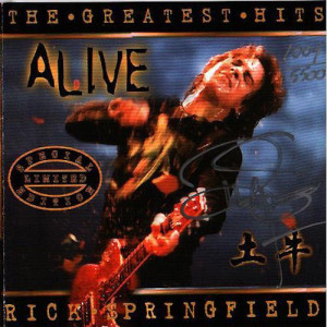 Rick Springfield - The Greatest Hits Alive (Special Limited Edition) [Audio CD] - Audio CD - CD - Album