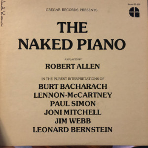 Robert Allen - The Naked Piano [Vinyl] - LP - Vinyl - LP