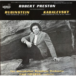 Robert Preston / Rubinstein / Kabalevsky - Piano Concerto No. 3 In G Op. 45 / Piano Concerto No. 3 In D Op. 50 (''Youth'') 