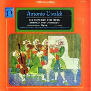 Roland Douatte Collegium Musicum De Paris - Antonio Vivaldi Six Concerti For Flute Strings And Continuo Op. 10 - LP - Vinyl - LP