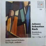 Ross Pople / London Festival Orchestra - Johann Sebastian Bach: Brandenburg Concertos Vol.1 Nos 1-3 [Audio CD] - Audio CD