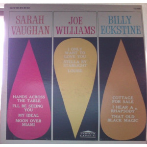 Sarah Vaughan Joe Williams Billy Eckstine - Sarah Vaughan Joe Williams Billy Eckstine [Vinyl] - LP - Vinyl - LP