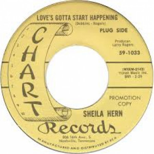 Sheila Hern - Love's Gotta Start Happening / Give More Than You Can Take - 7 Inch 45 RPM - Vinyl - 7"