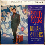 Shorty Rogers And His Giants - Shorty Rogers Plays Richard Rodgers [Vinyl] - 7 Inch 45 RPM EP