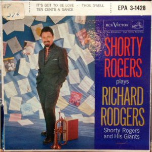 Shorty Rogers And His Giants - Shorty Rogers Plays Richard Rodgers [Vinyl] - 7 Inch 45 RPM EP - Vinyl - 7"