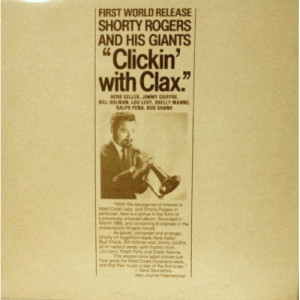 Shorty Rogers & His Giants - Clickin' With Clax [Vinyl] - LP - Vinyl - LP