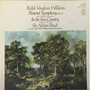 Sir Adrian Boult / The New Philharmonic Orchestra - Vaughan Williams: Pastoral Symphony (No. 3) / In The Fen Country (Symphonic Impr - Vinyl - LP