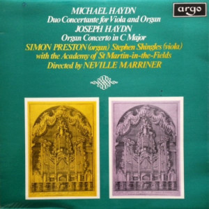 Sir Neville Marriner Academy Of St. Martin-In-The-Fields - Michael Haydn / Joseph Haydn / Simon Preston / Stephen Shingle[Vinyl] - LP - Vinyl - LP