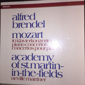 Sir Neville Marriner / Alfred Brendel / Academy Of St. Martin-In-The-Fields - Mozart: Piano Concertos / Klavierkonzerte [Vinyl] - LP - Vinyl - LP