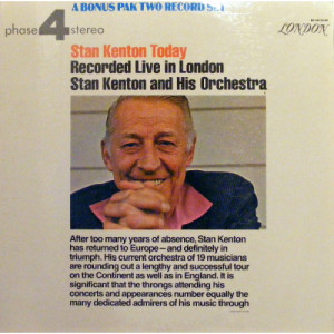 Stan Kenton And His Orchestra - Stan Kenton Today: Recorded Live In London [Vinyl] - LP - Vinyl - LP