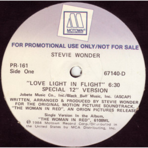 Stevie Wonder - Love Light In Flight [Vinyl] - 12 Inch 33 1/3 RPM - Vinyl - 12" 