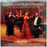 Sutherland Horne Pavarotti Bonynge New York City Orchestra - Live from Lincoln Center - LP