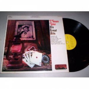 T. Texas Tyler - His Great Hits - LP - Vinyl - LP