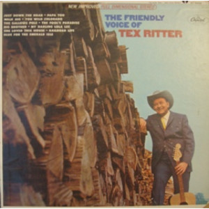 Tex Ritter - The Friendly Voice Of Tex Ritter - LP - Vinyl - LP