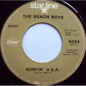 The Beach Boys - Surfin' USA / Shut Down [Vinyl] - 7 Inch 45 RPM - Vinyl - 7"