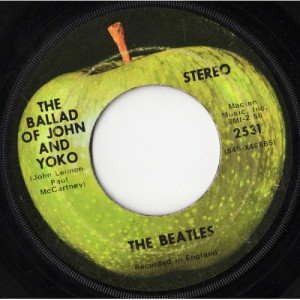 The Beatles - The Ballad Of John And Yoko / Old Brown Shoe - 7 Inch 45 RPM - Vinyl - 7"
