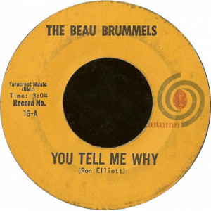 The Beau Brummels - You Tell Me Why / I Want You [Vinyl] - 7 Inch 45 RPM - Vinyl - 7"