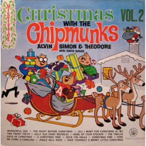 The Chipmunks - Christmas With The Chipmunks Volume 2 [Vinyl] - LP - Vinyl - LP