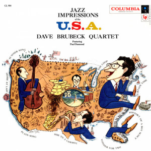 The Dave Brubeck Quartet - Jazz Impressions Of The U.S.A. - LP - Vinyl - LP