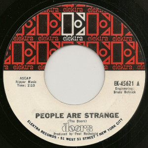 The Doors - People Are Strange / Unhappy Girl [Vinyl] - 7 Inch 45 RPM - Vinyl - 7"