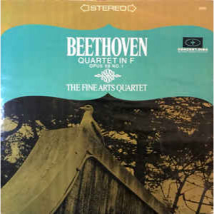 The Fine Arts Quartet - Beethoven Quartet In F Opus 59 No. 1 [Vinyl] - LP - Vinyl - LP