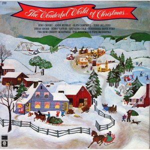 The Hollywood Pops Orchestra / Nat King Cole / Dinah Shore / Bing Crosby / The New Christy Minstrels and more - The Wonderful World Of Christmas [Vinyl] - LP - Vinyl - LP