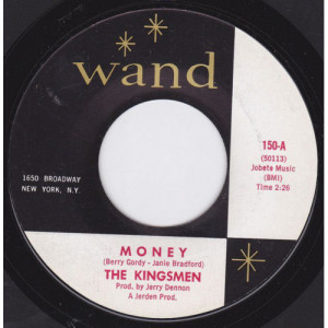 The Kingsmen - Money / Bent Scepter [Vinyl] - 7 Inch 45 RPM - Vinyl - 7"