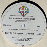 The Marshall Tucker Band - Last of the Singing Cowboys [Vinyl] - 12 Inch 33 1/3 RPM