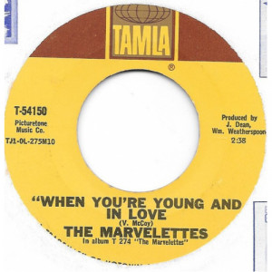 The Marvelettes - When You're Young And In Love / The Day You Take One You Have To Take The Other  - Vinyl - 7"