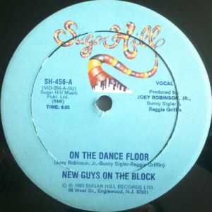 The New Guys On The Block - On The Dance Floor - 12 Inch Single - Vinyl - 12" 