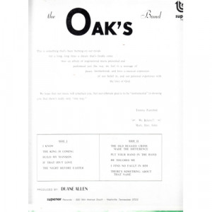 The Oak's Band - The Top 10 By The Top 4 [Vinyl] - LP - Vinyl - LP