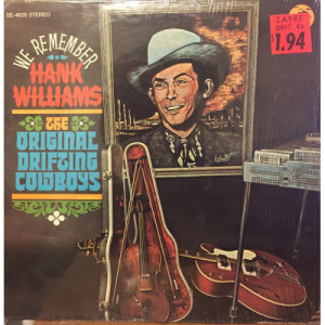 The Original Drifting Cowboys - We Remember Hank Williams [Vinyl] - LP - Vinyl - LP