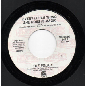 The Police - Every Little Thing She Does Is Magic / Spirits In The Material World - 7 Inch 45 - Vinyl - 7"