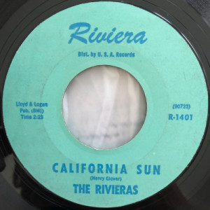 The Rivieras - California Sun / H B Goose Step [Vinyl] - 7 Inch 45 RPM - Vinyl - 7"