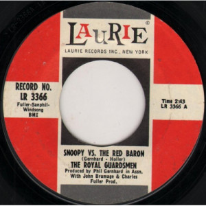 The Royal Guardsmen - Snoopy Vs. The Red Baron [Vinyl] - 7 Inch 45 RPM - Vinyl - 7"