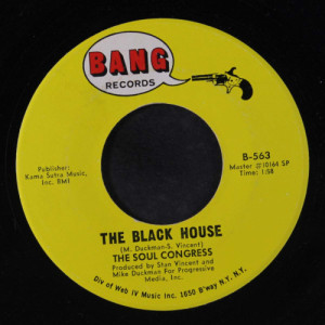 The Soul Congress - The Playboy Shuffle / The Black House [Vinyl] - 7 Inch 45 RPM - Vinyl - 7"