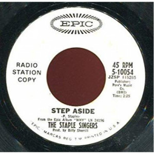 The Staple Singers - Step Aside / King Of Kings [Vinyl] - 7 Inch 45 RPM - Vinyl - 7"