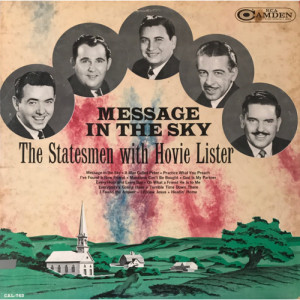 The Statesmen Quartet / Hovie Lister - Message In The Sky [Vinyl] - LP - Vinyl - LP