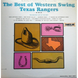 The Texas Rangers - The Best Of Western Swing - LP - Vinyl - LP